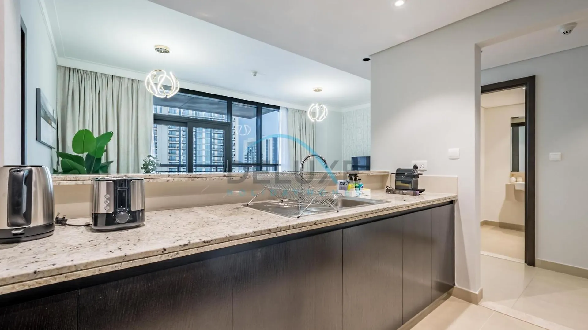 Luxurious 1Br Apartment In The Dubai Creek Residences North Tower 1, Creek Harbour By Deluxe Holiday Homes