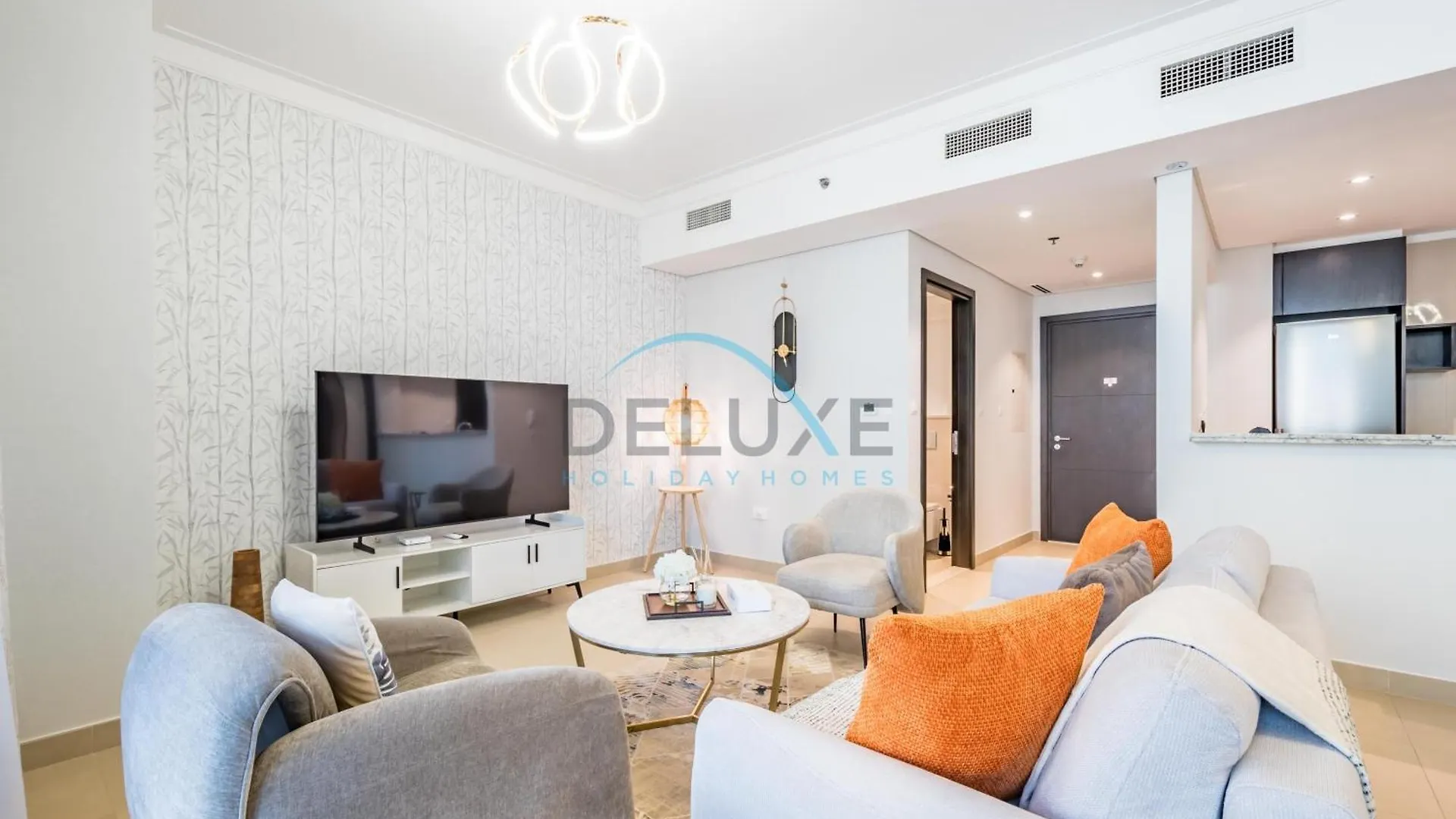 Luxurious 1Br Apartment In The Dubai Creek Residences North Tower 1, Creek Harbour By Deluxe Holiday Homes United Arab Emirates