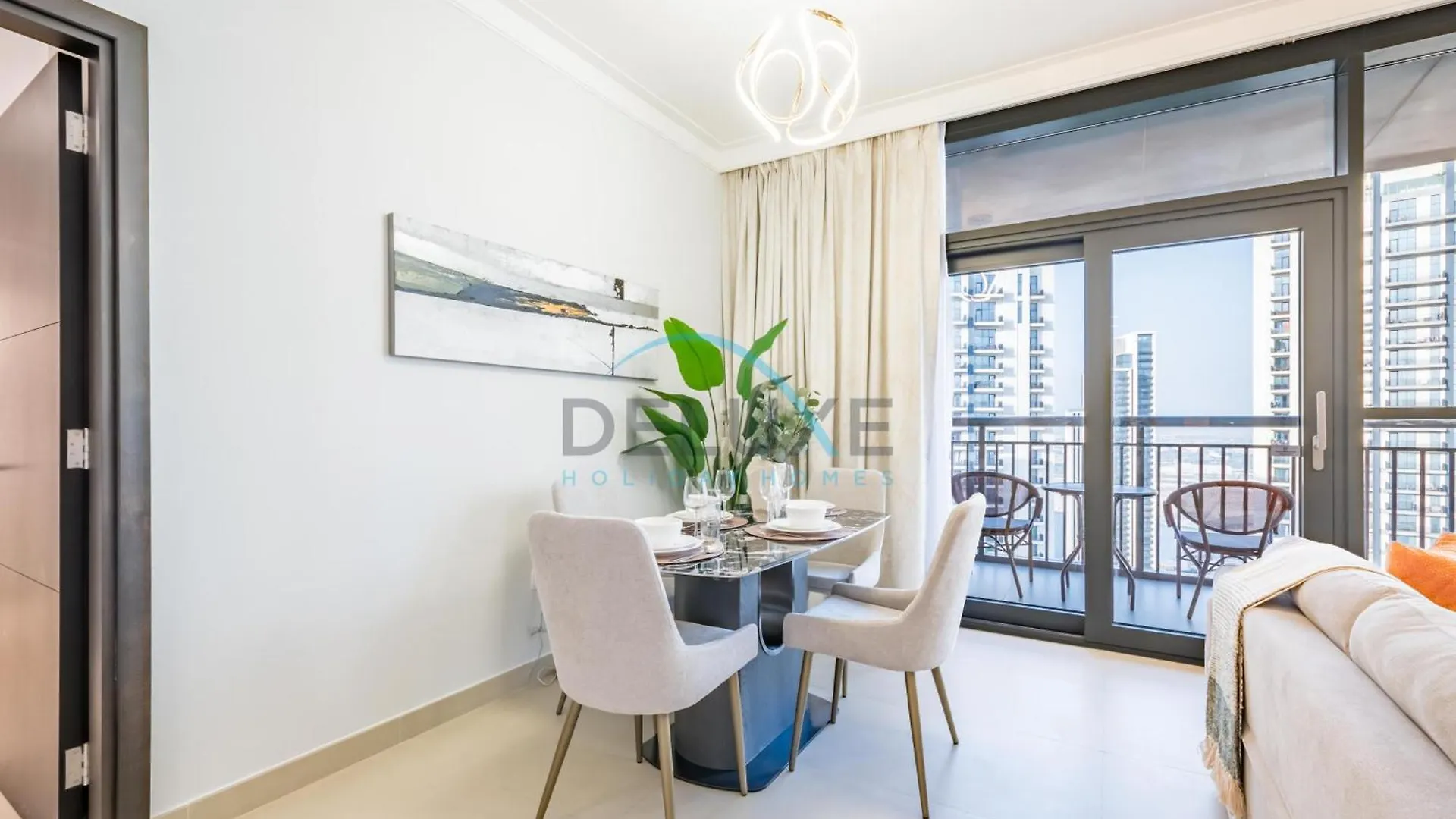 Luxurious 1Br Apartment In The Dubai Creek Residences North Tower 1, Creek Harbour By Deluxe Holiday Homes