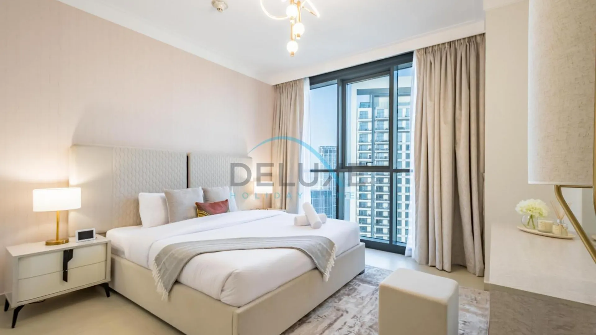 Luxurious 1Br Apartment In The Dubai Creek Residences North Tower 1, Creek Harbour By Deluxe Holiday Homes United Arab Emirates
