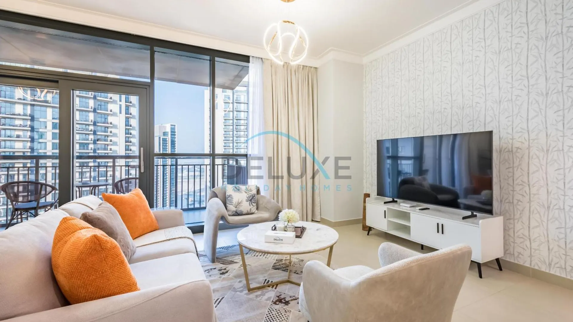 Luxurious 1Br Apartment In The Dubai Creek Residences North Tower 1, Creek Harbour By Deluxe Holiday Homes